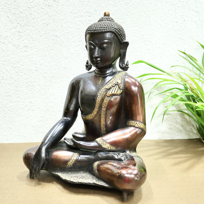 Buddha with Black Finish