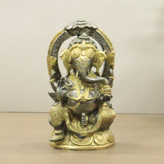 Ganesha in Black Finish