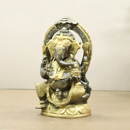 Ganesha in Black Finish