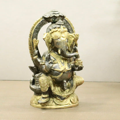 Ganesha in Black Finish